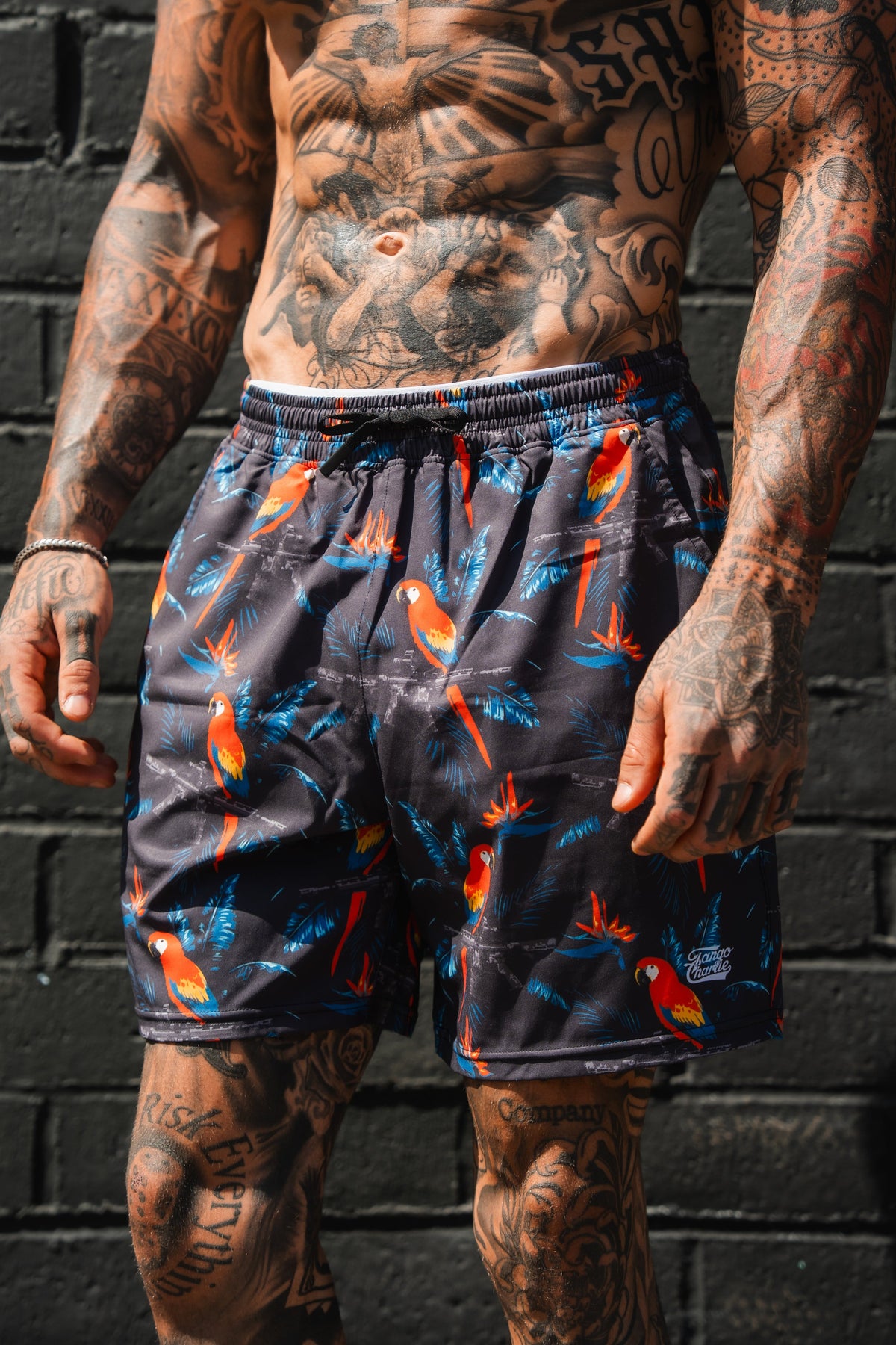 Men's Performance Training Shorts | 5.5"- Polly's Packing by Tango Charlie Apparel