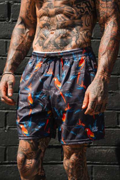 Men's Performance Training Shorts | 5.5"- Polly's Packing by Tango Charlie Apparel