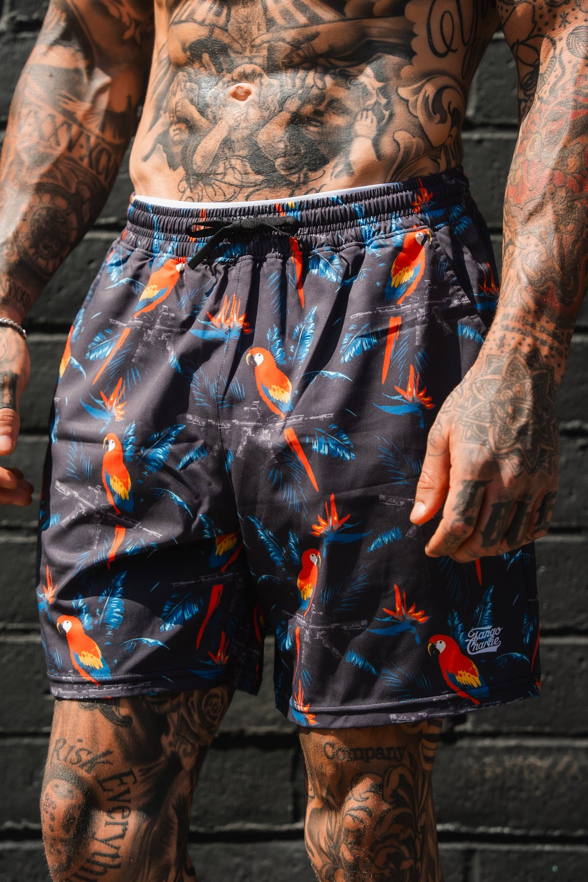 Men's Performance Training Shorts | 5.5"- Polly's Packing by Tango Charlie Apparel