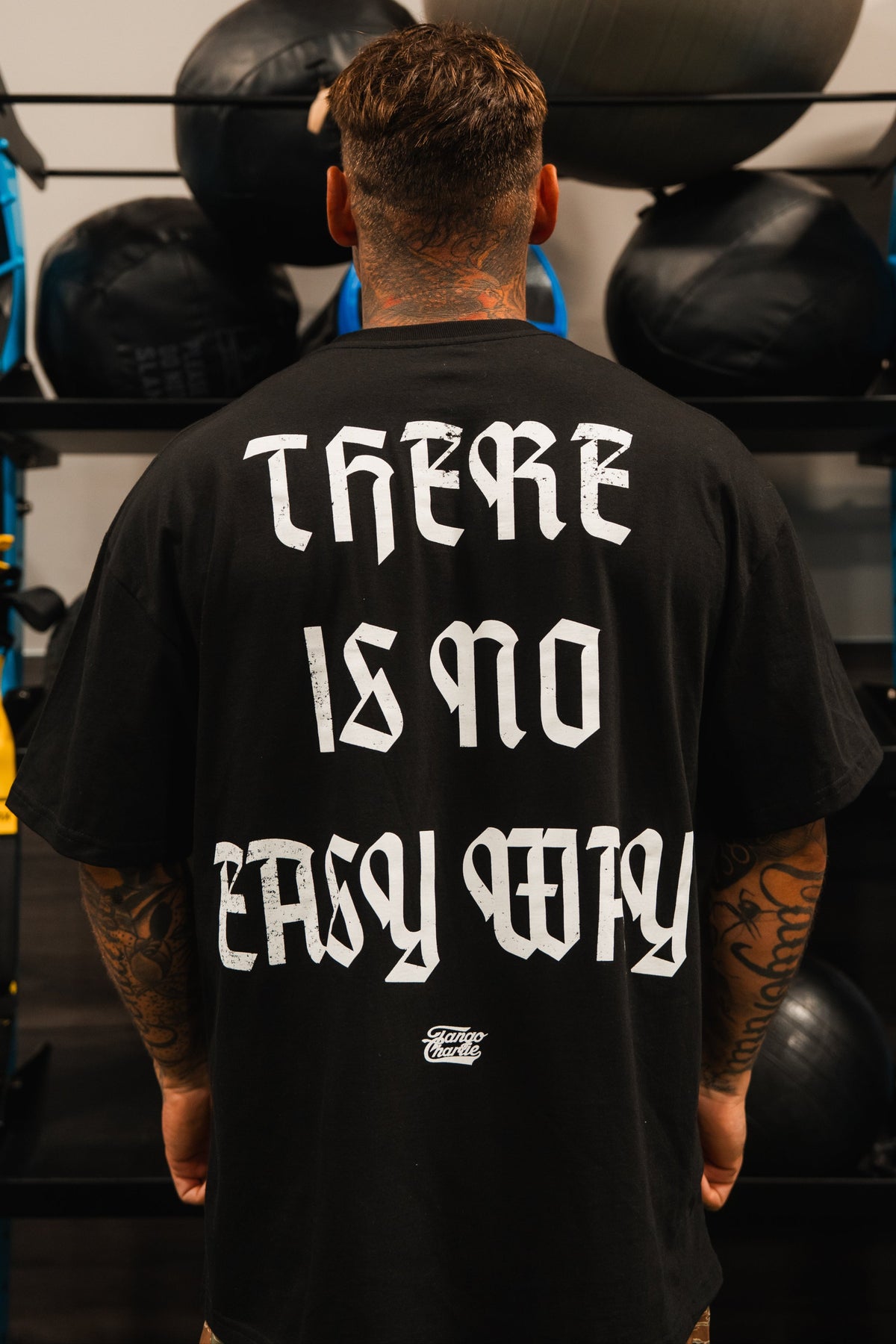 No Easy Way - Premium Oversized Tee by Tango Charlie Apparel