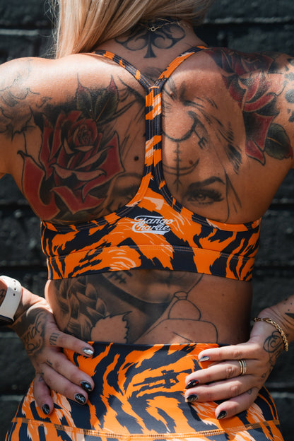Y-Back Sports Bra | Tiger Snipe by Tango Charlie Apparel