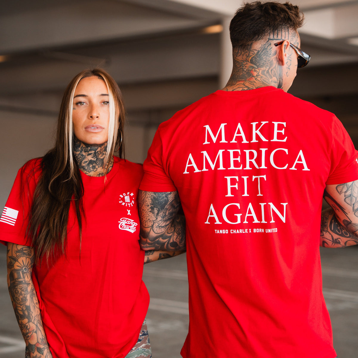 Make America Fit Again - Tee by Tango Charlie Apparel