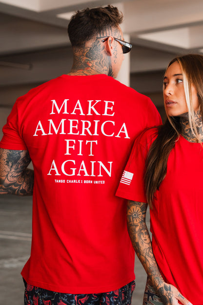 Make America Fit Again - Tee by Tango Charlie Apparel