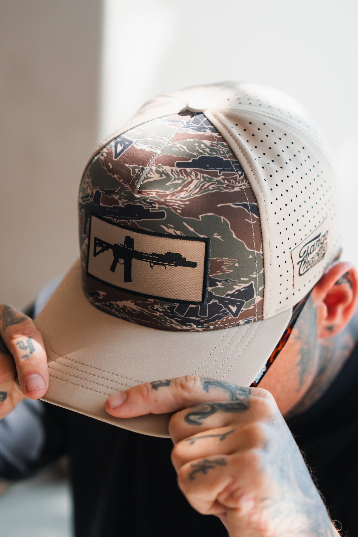 Snipes & Stripes Hydro - Snapback Hat by Tango Charlie Apparel