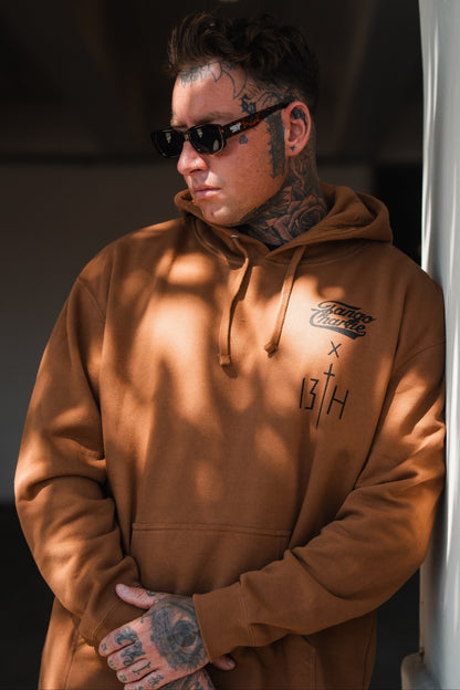 Lift Heavy. Pray Hard. - Hoodie by Tango Charlie Apparel