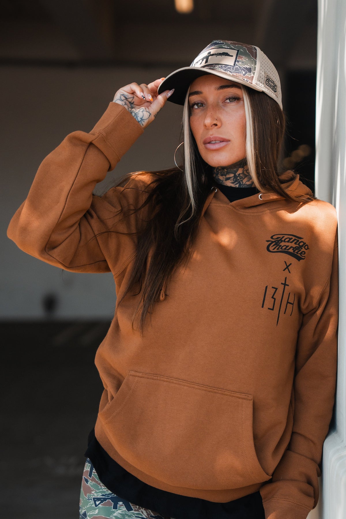 Lift Heavy. Pray Hard. - Hoodie by Tango Charlie Apparel