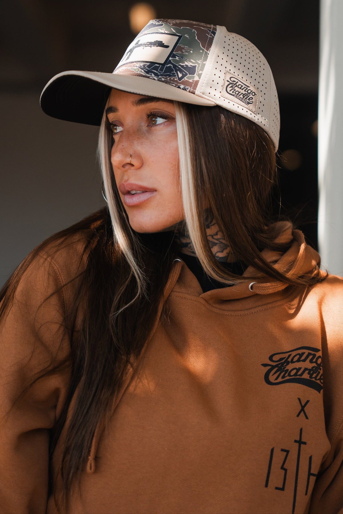 Snipes & Stripes Hydro - Snapback Hat by Tango Charlie Apparel