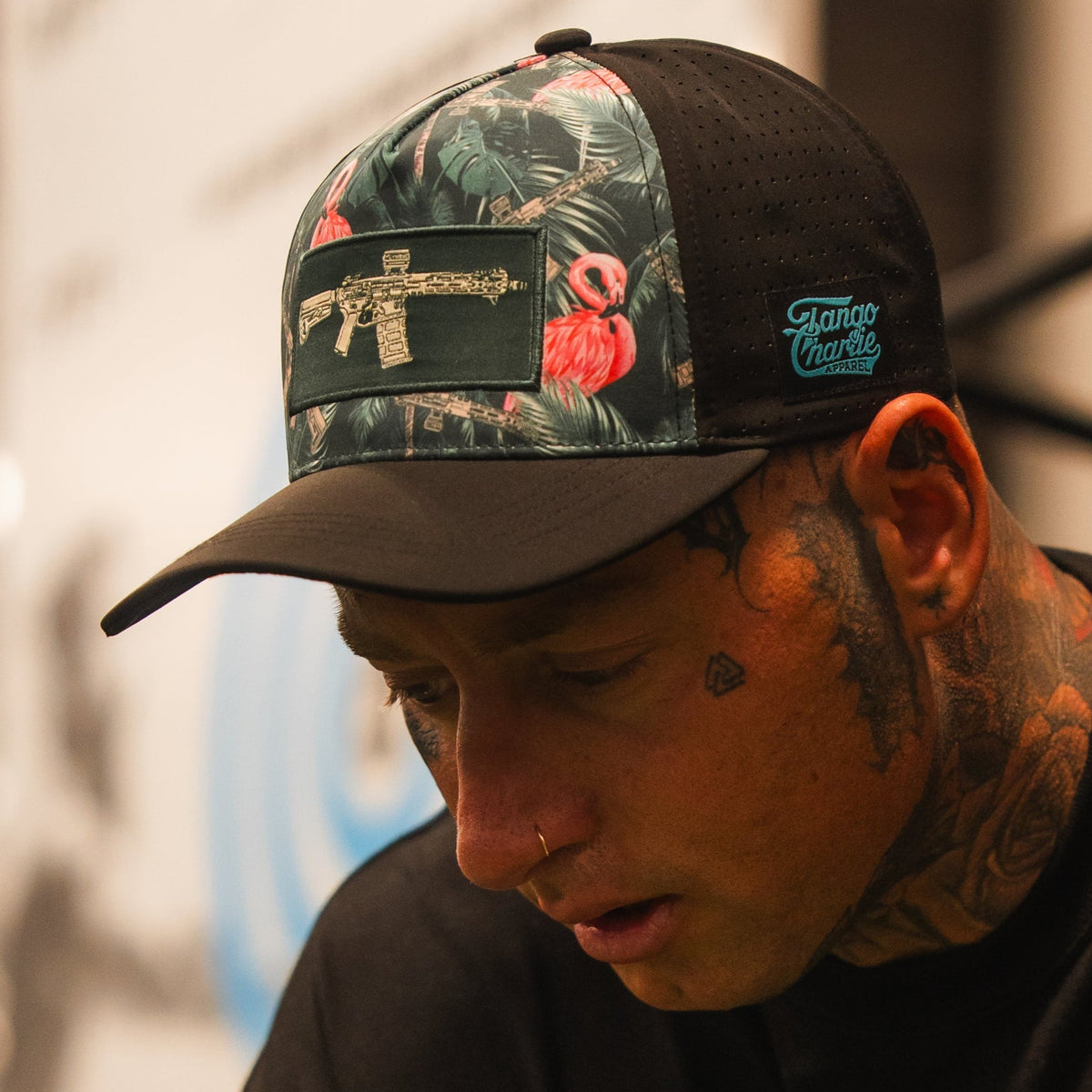 Loaded Flamingo Hydro - Snapback Hat by Tango Charlie Apparel