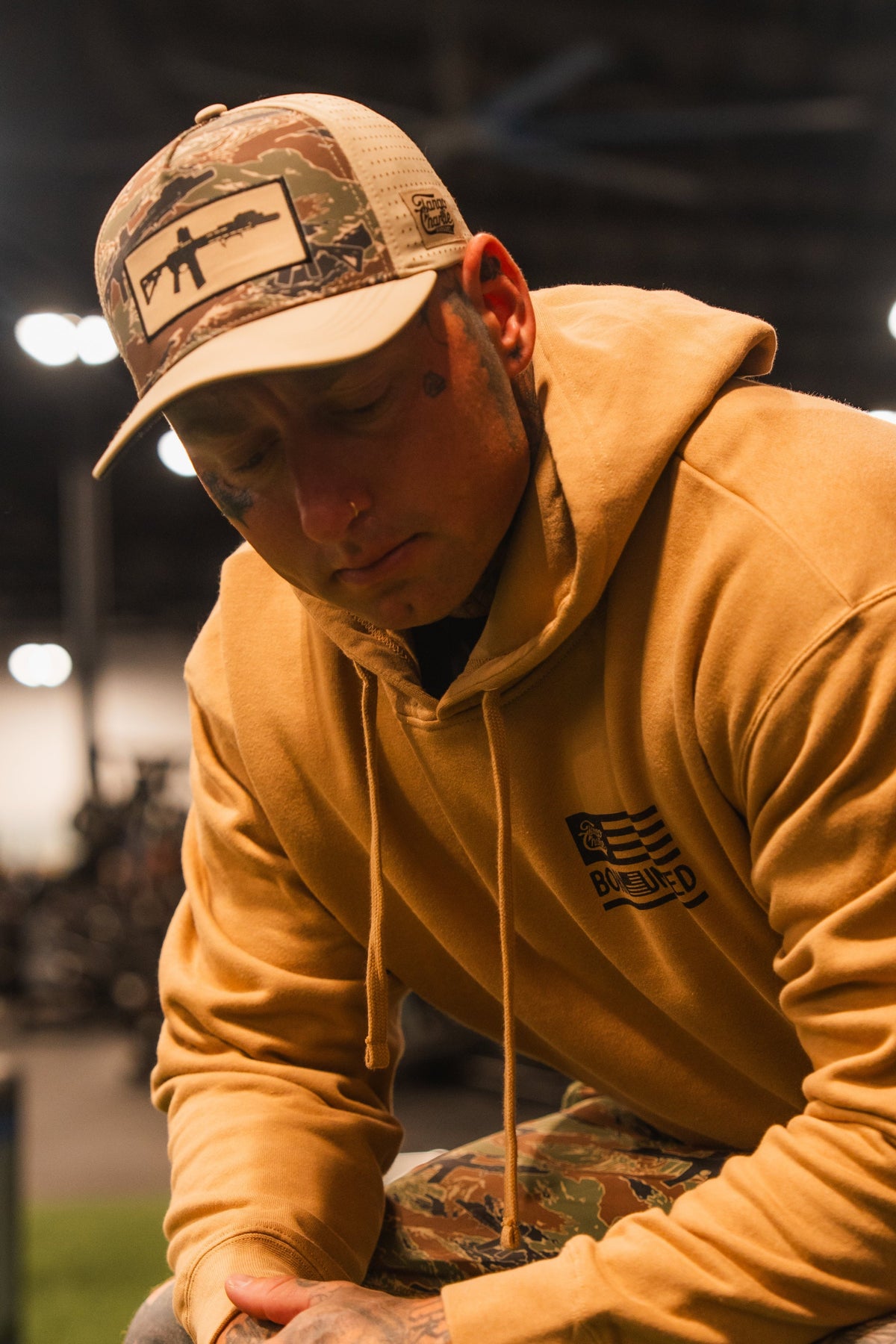 Snipes & Stripes Hydro - Snapback Hat by Tango Charlie Apparel