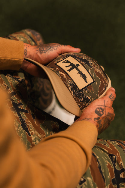 Snipes & Stripes Hydro - Snapback Hat by Tango Charlie Apparel