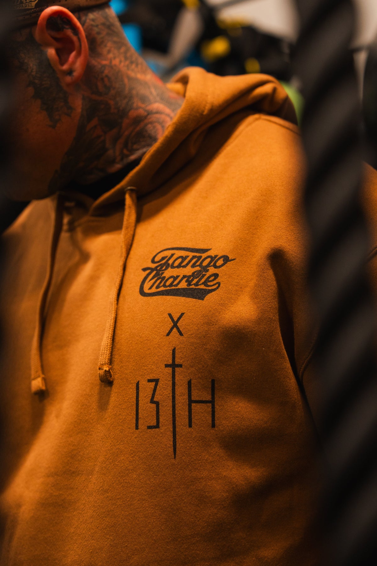 Lift Heavy. Pray Hard. - Hoodie by Tango Charlie Apparel