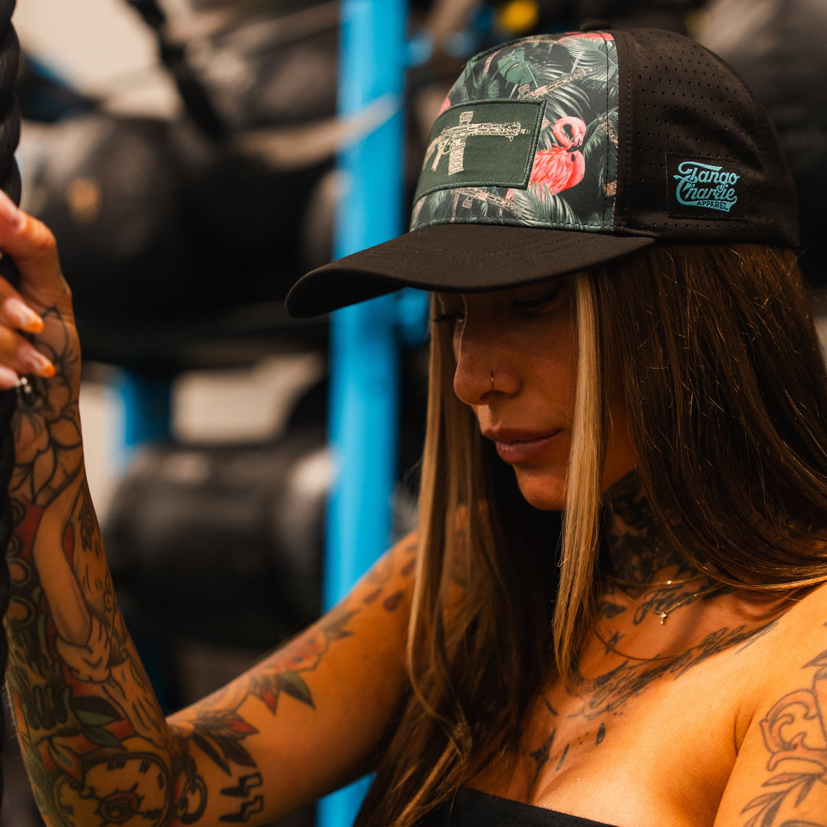 Loaded Flamingo Hydro - Snapback Hat by Tango Charlie Apparel