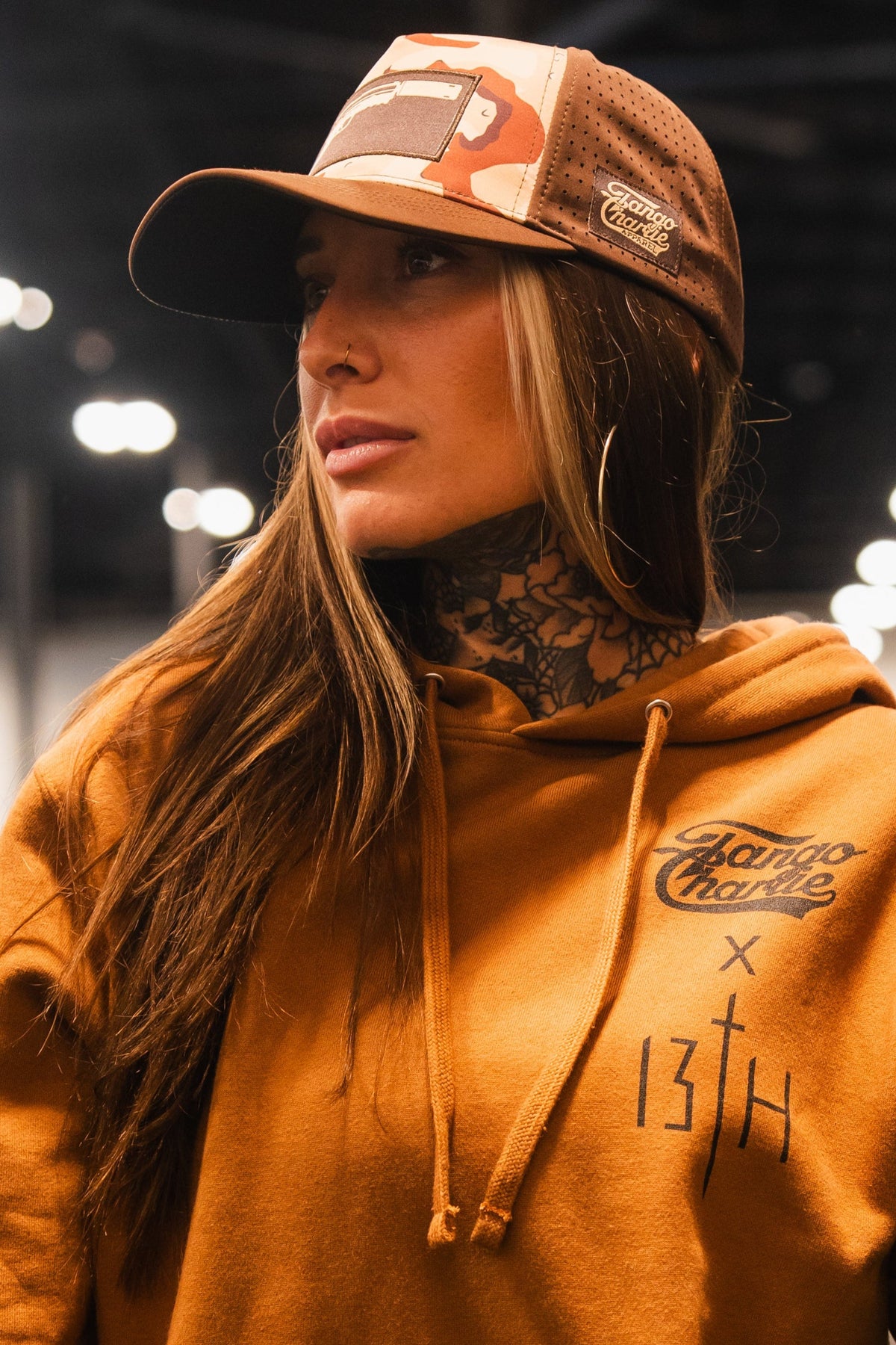 Choco Chip Silencer Hydro - Snapback Hat by Tango Charlie Apparel