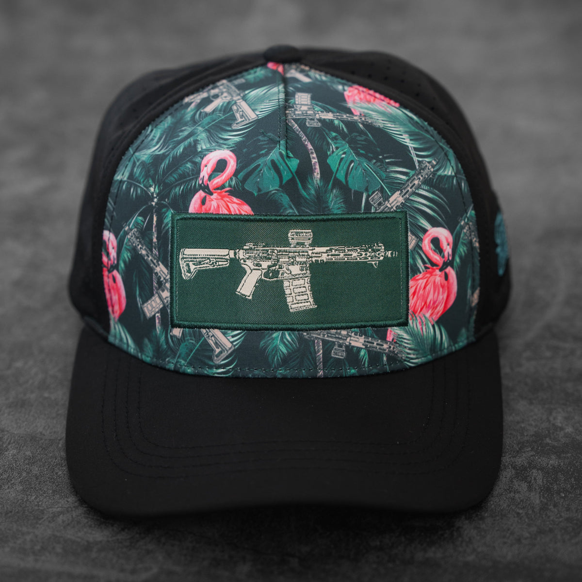 Loaded Flamingo Hydro - Snapback Hat by Tango Charlie Apparel