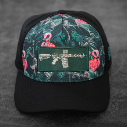 Loaded Flamingo Hydro - Snapback Hat by Tango Charlie Apparel