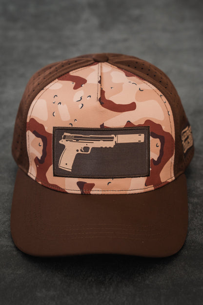 Choco Chip Silencer Hydro - Snapback Hat by Tango Charlie Apparel