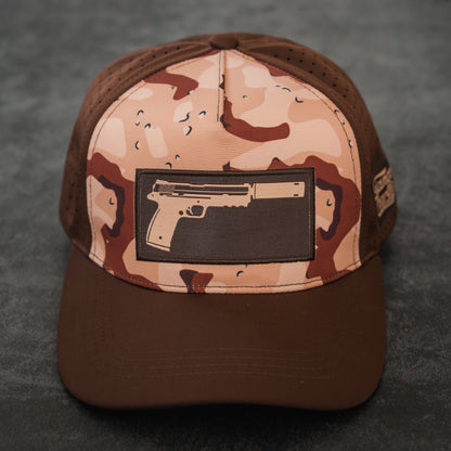 Choco Chip Silencer Hydro - Snapback Hat by Tango Charlie Apparel