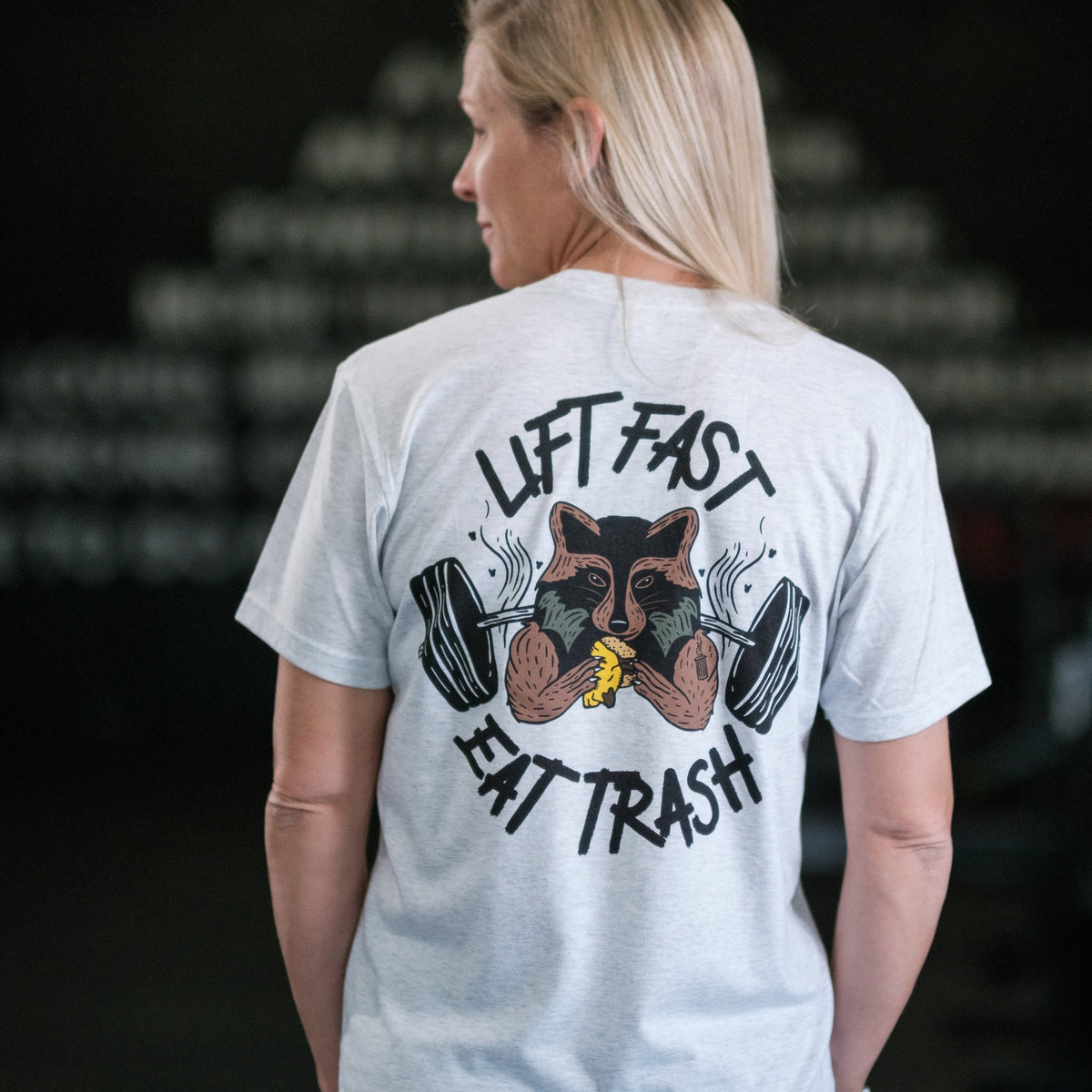 Trash Panda Weight Lifting Club - Tee by Tango Charlie Apparel