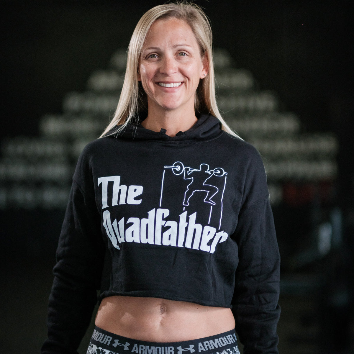 The Quadfather - Crop Hoodie by Tango Charlie Apparel