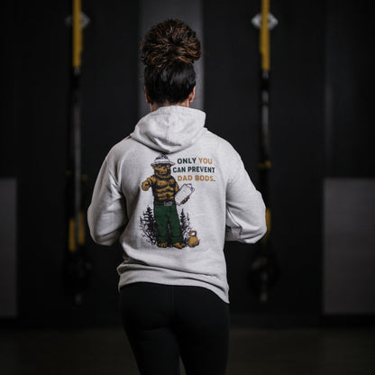 Only You Can Prevent Dad Bod - Hoodie by Tango Charlie Apparel