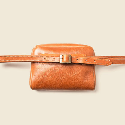 Leather Fanny Pack - Natural by CASUPO