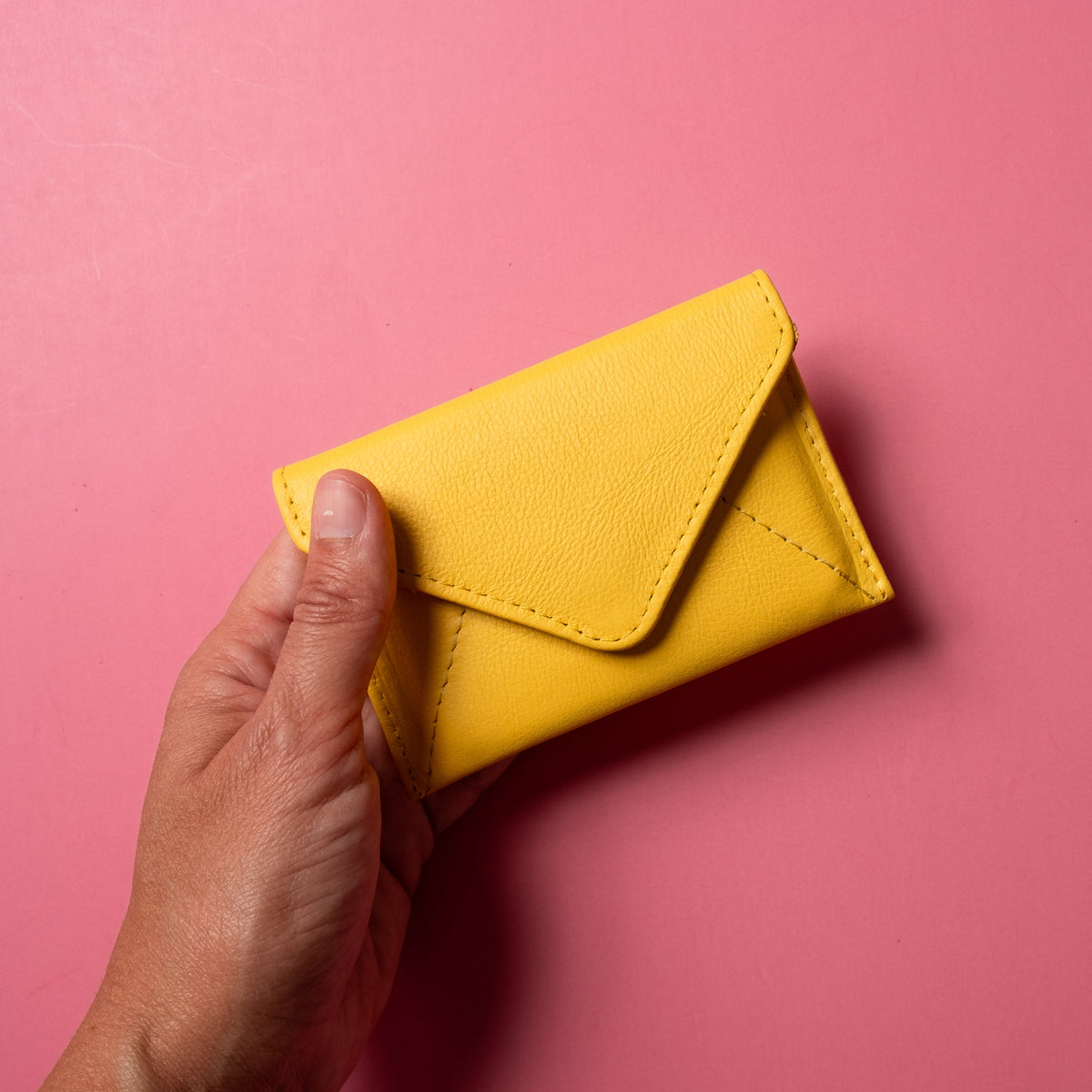 Mini Envelope Wallet With RFID protection - Sunny Yellow by CASUPO