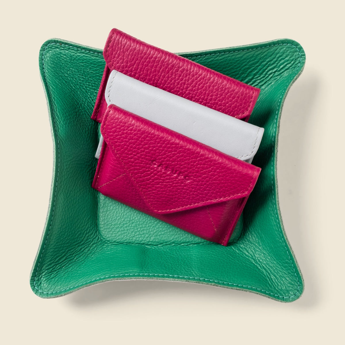 Travel valet tray - Green by CASUPO