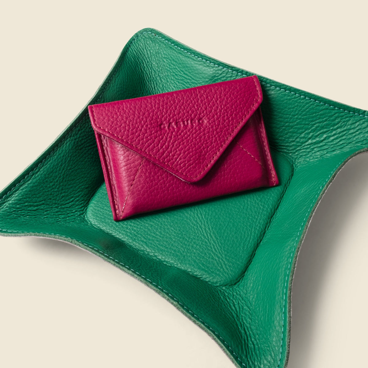 Travel valet tray - Green by CASUPO