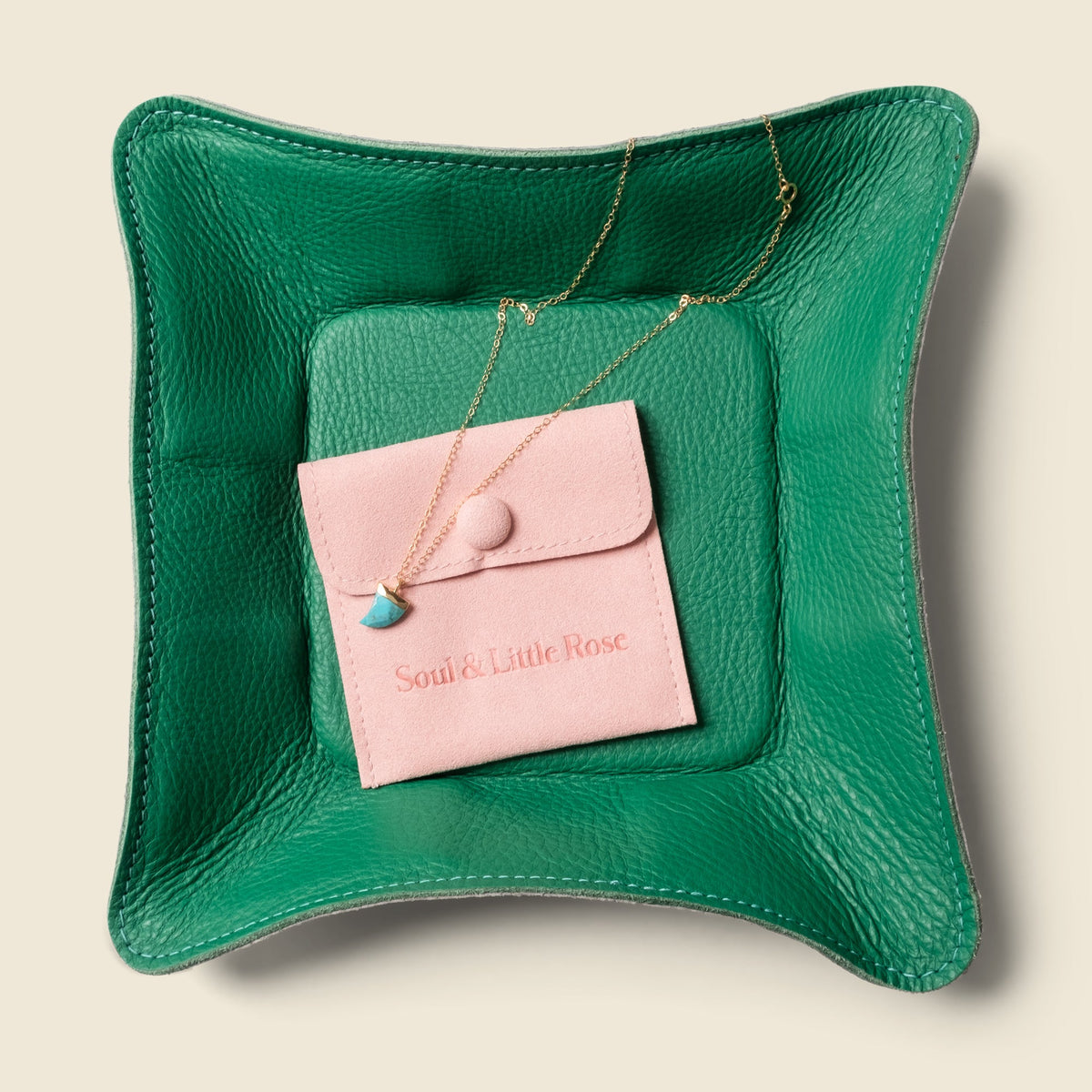 Travel valet tray - Green by CASUPO