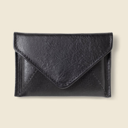 Mini Envelope Wallet with RFID Protection - Black by CASUPO