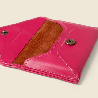 Mini Envelope Wallet With RFID protection - Raspberry by CASUPO