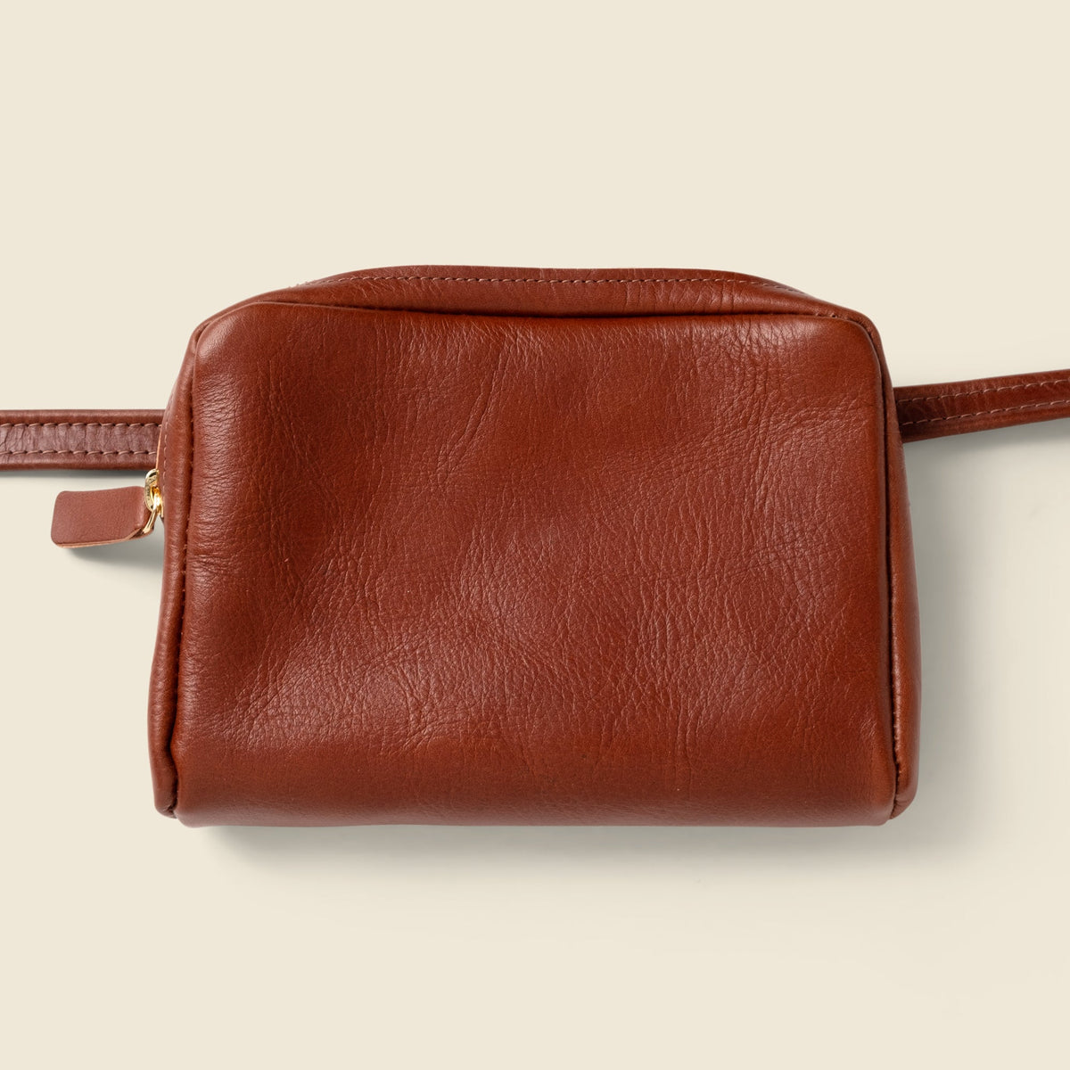 Leather Fanny Pack - Chocolate by CASUPO