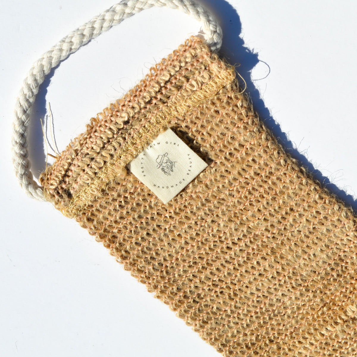 Sisal Back Exfoliating Strap by Pretty farm girl