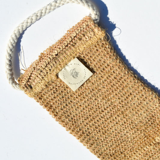 Sisal Back Exfoliating Strap by Pretty farm girl