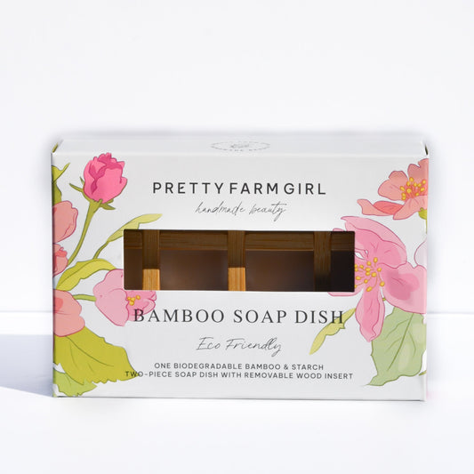 Bamboo Soap Dish by Pretty farm girl