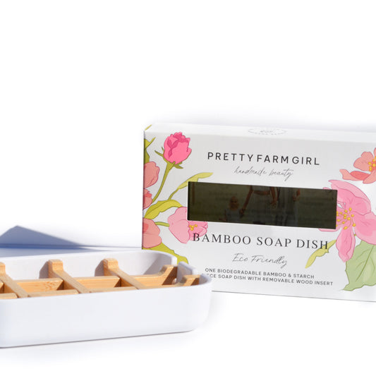 Bamboo Soap Dish by Pretty farm girl
