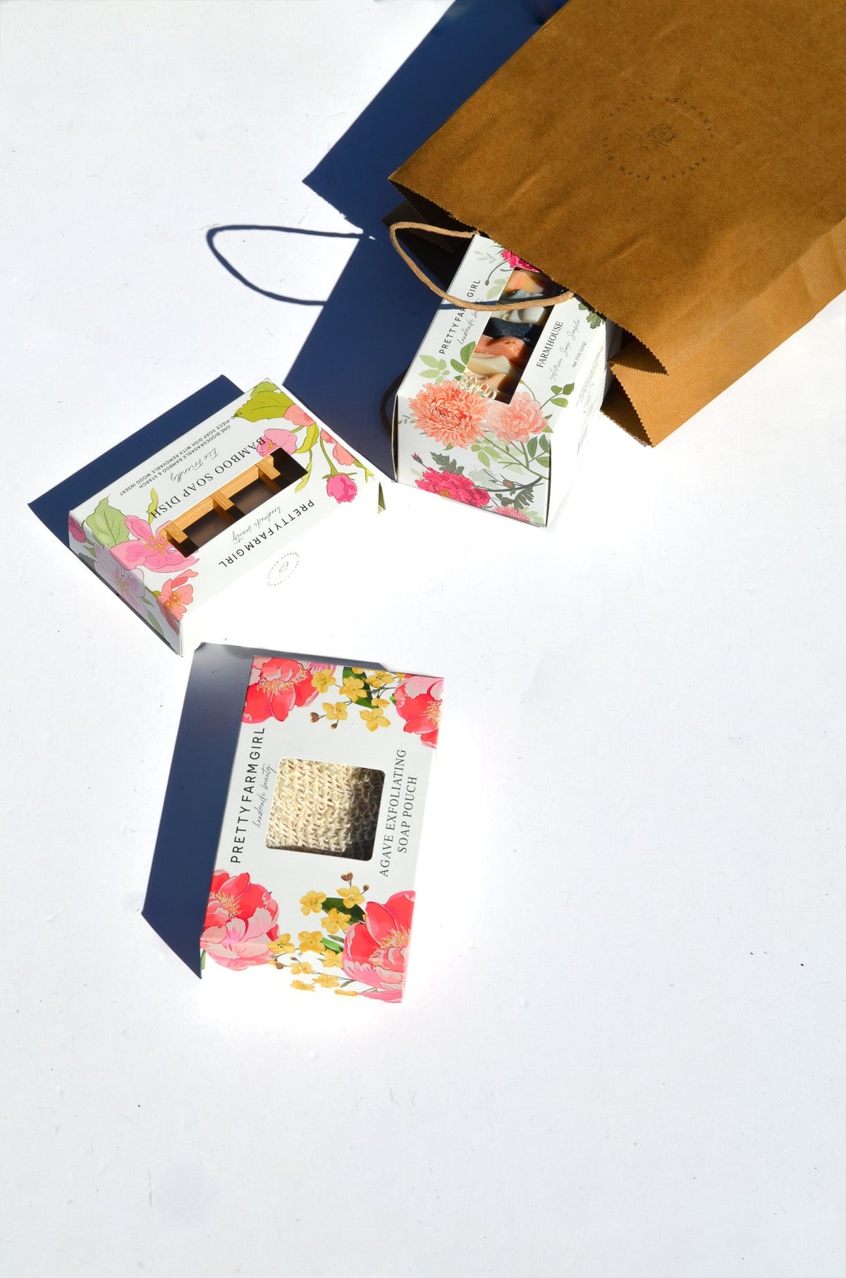Farmhouse Artisan Goat Milk & Tallow Soap Sampler by Pretty farm girl