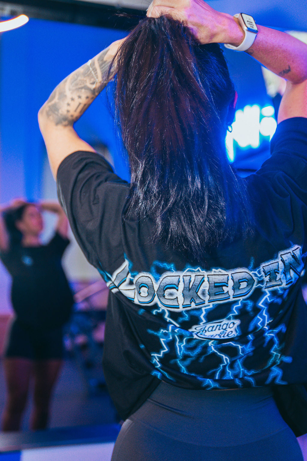 Locked In - Premium Oversized Tee by Tango Charlie Apparel