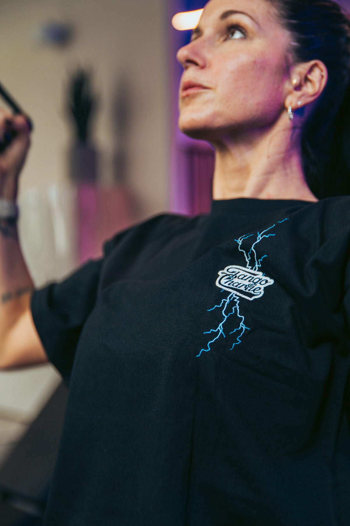 Locked In - Premium Oversized Tee by Tango Charlie Apparel