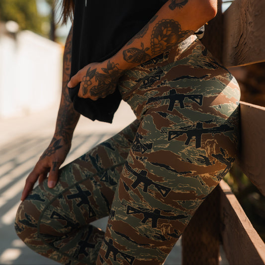 Performance Leggings | Snipes & Stripes by Tango Charlie Apparel
