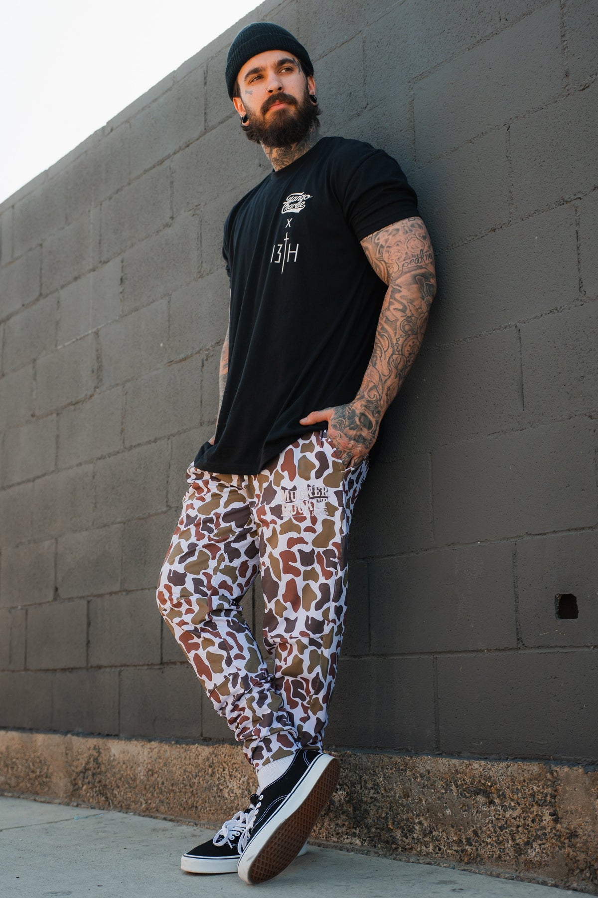 Lift Heavy. Pray Hard. - Black Tee by Tango Charlie Apparel