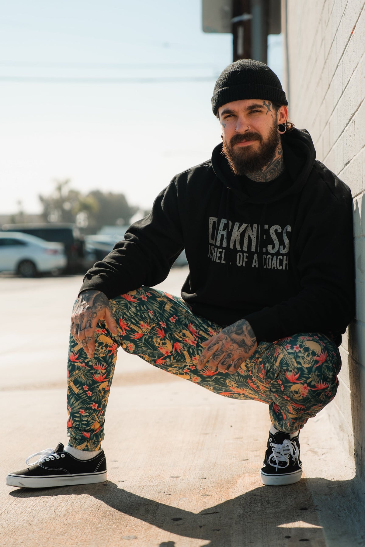 Darkness is a HELL of a Coach - Hoodie by Tango Charlie Apparel