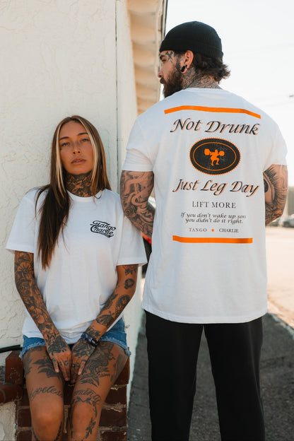Just Leg Day - tee by Tango Charlie Apparel