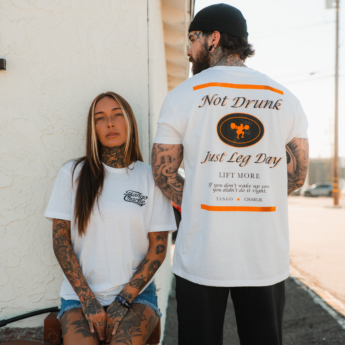 Just Leg Day - tee by Tango Charlie Apparel