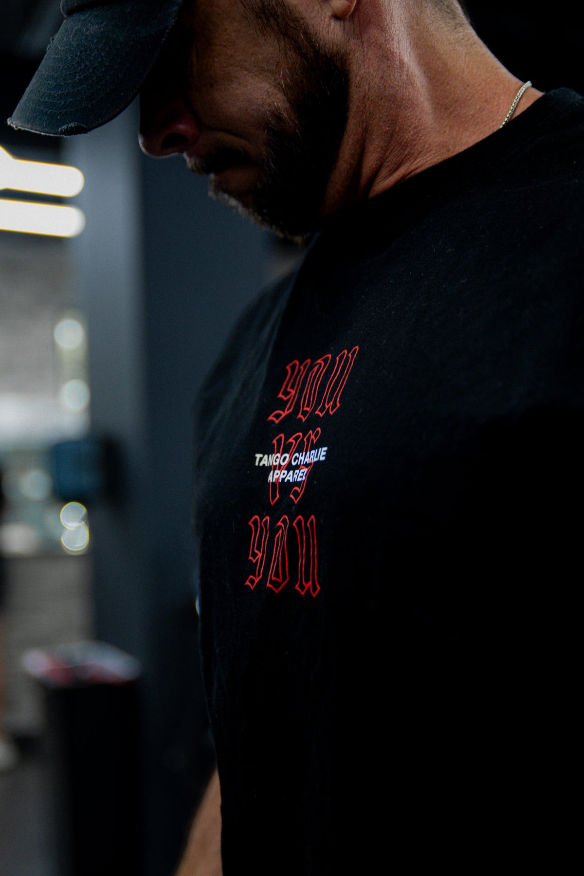 You vs You - Premium Oversized Tee by Tango Charlie Apparel