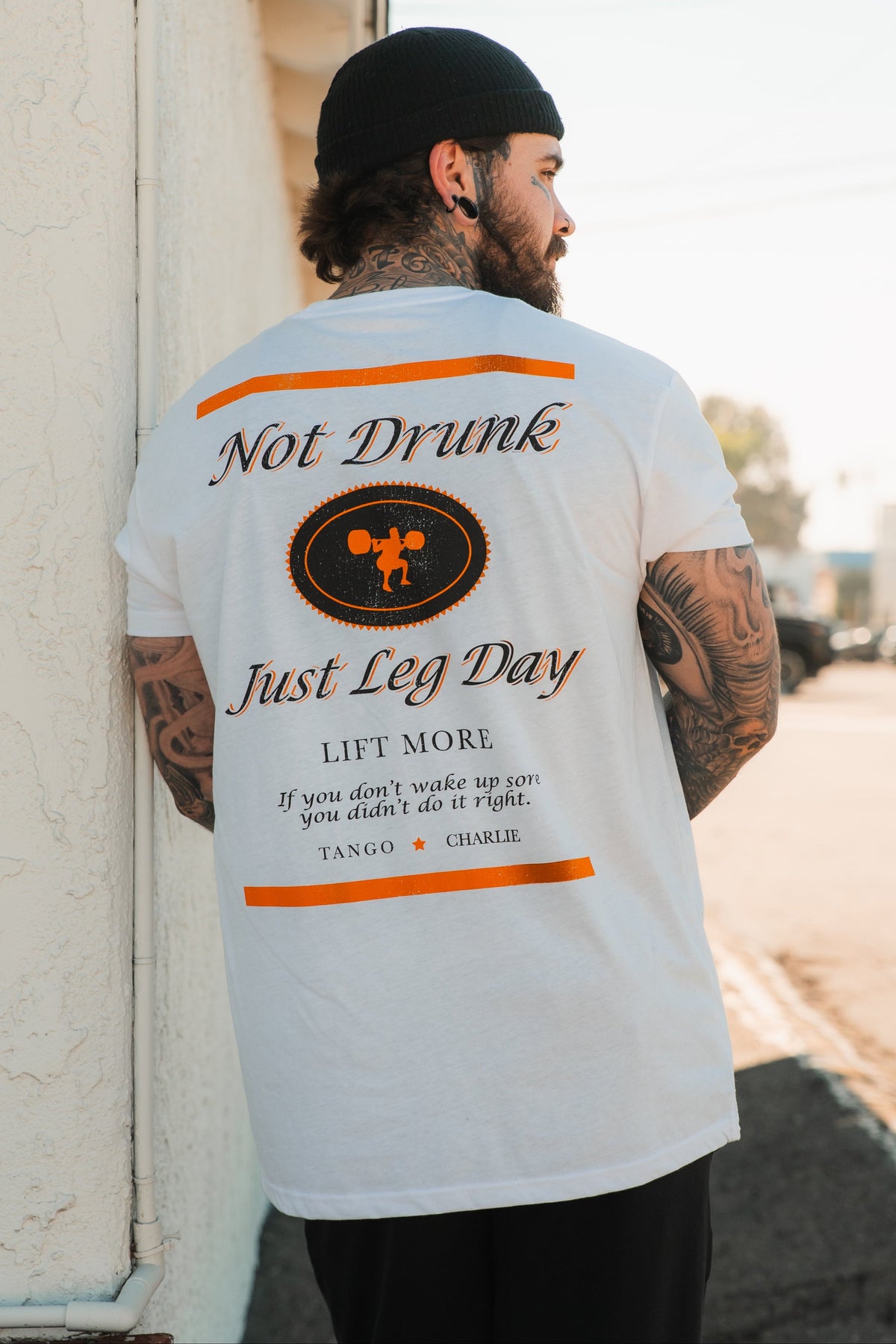 Just Leg Day - tee by Tango Charlie Apparel