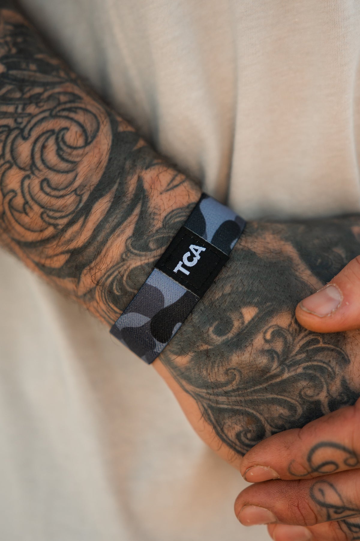 No One Is Coming To Save You - Wristband by Tango Charlie Apparel
