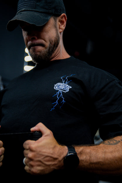 Locked In - Premium Oversized Tee by Tango Charlie Apparel