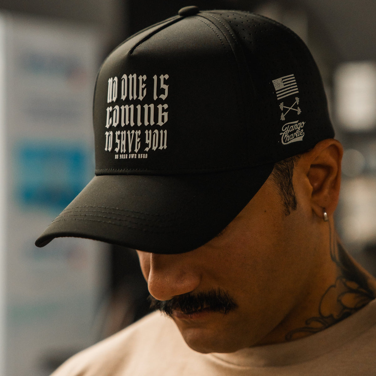 No One Is Coming To Save You Hydro - Snapback Hat by Tango Charlie Apparel