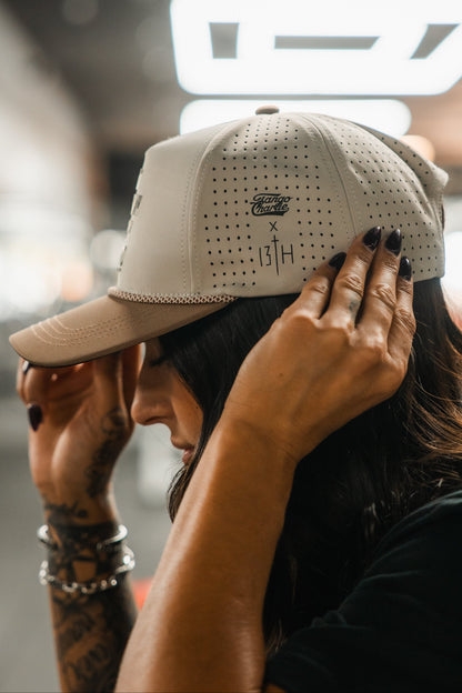 Lift Heavy. Pray Hard. Hydro - Snapback Hat by Tango Charlie Apparel